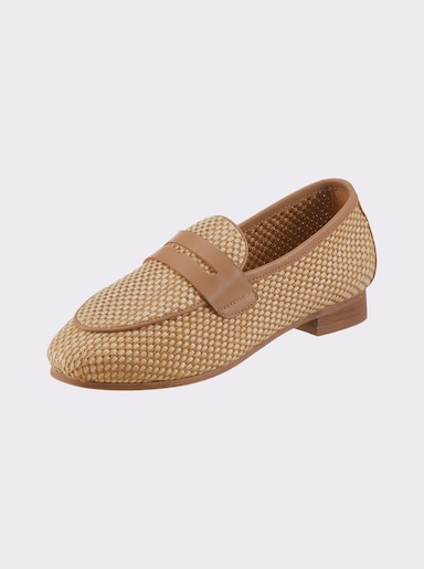 Andrea Conti Slipper - beige-camel