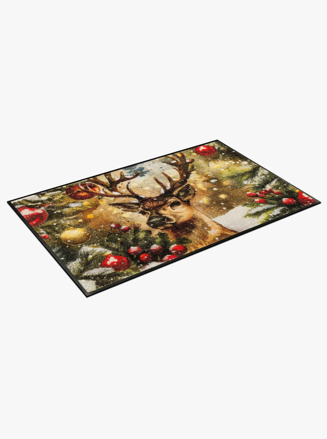 wash+dry by Kleen-Tex Fußmatte - braun-grün