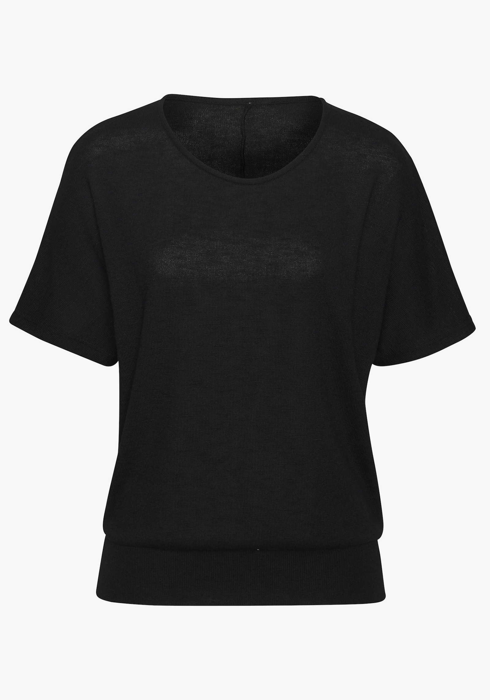 Vivance Kurzarmshirt - graugrün, schwarz