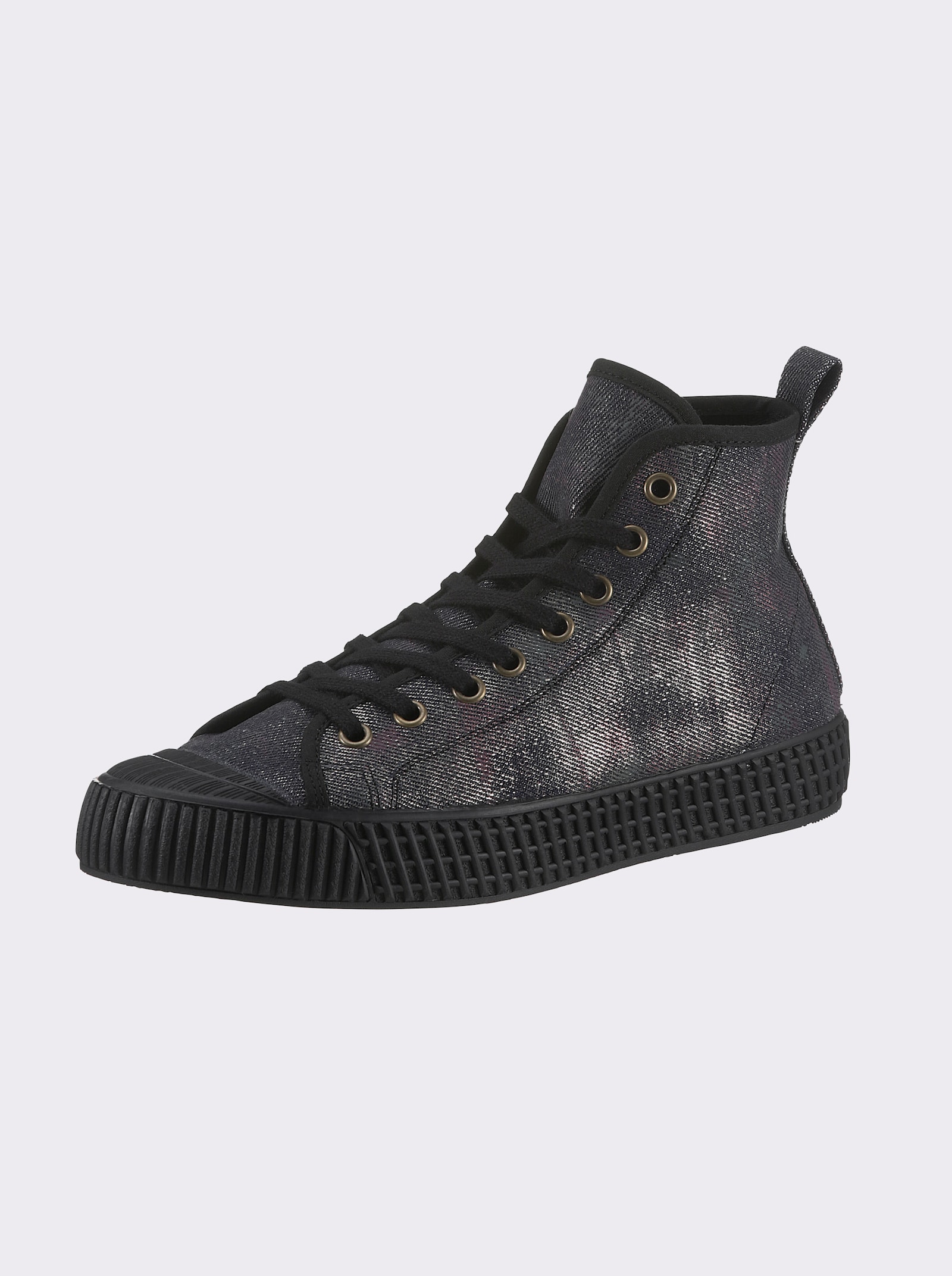 heine Sneaker - blau-schwarz