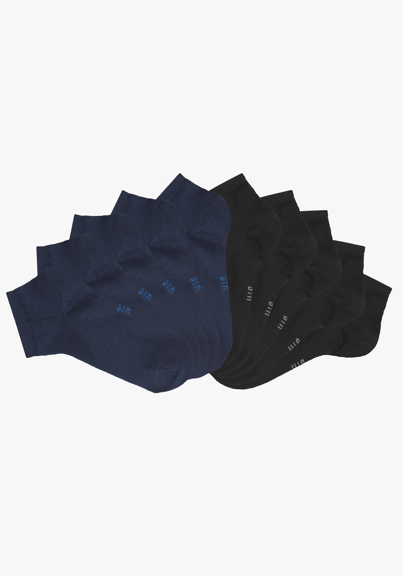 H.I.S Kurzsocken - 5x schwarz, 5x marine