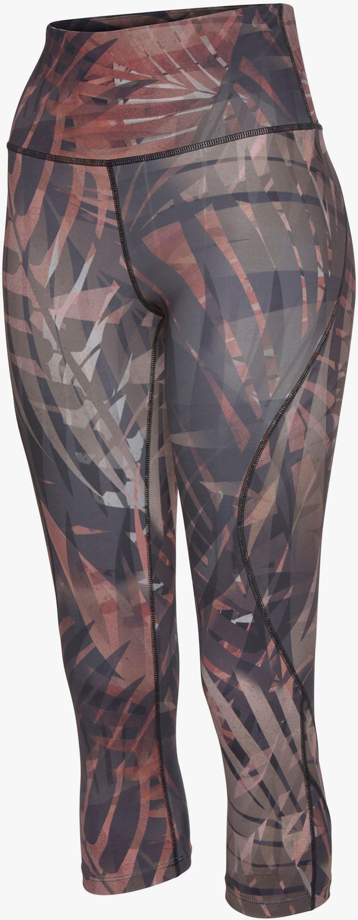 LASCANA ACTIVE Caprilegging - gedessineerd/bruin