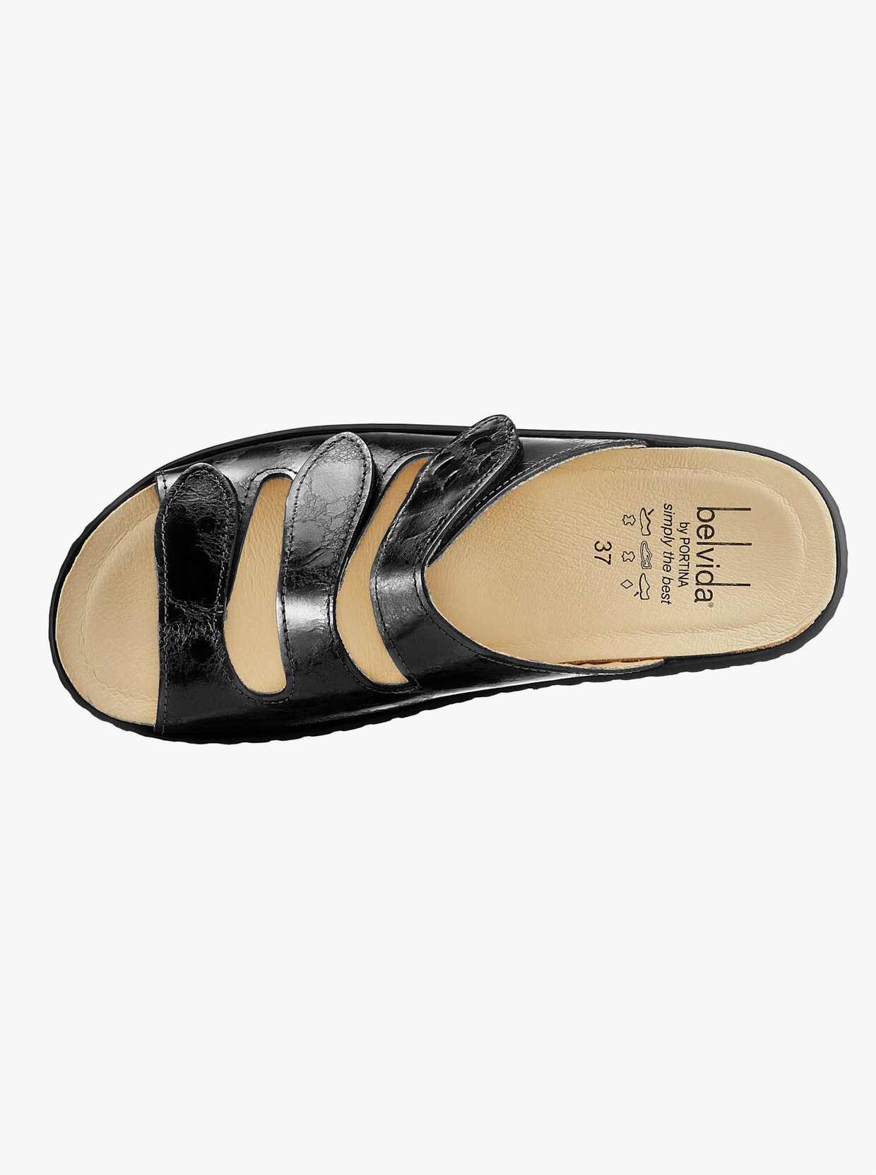 Belvida Slippers - zilverkleur