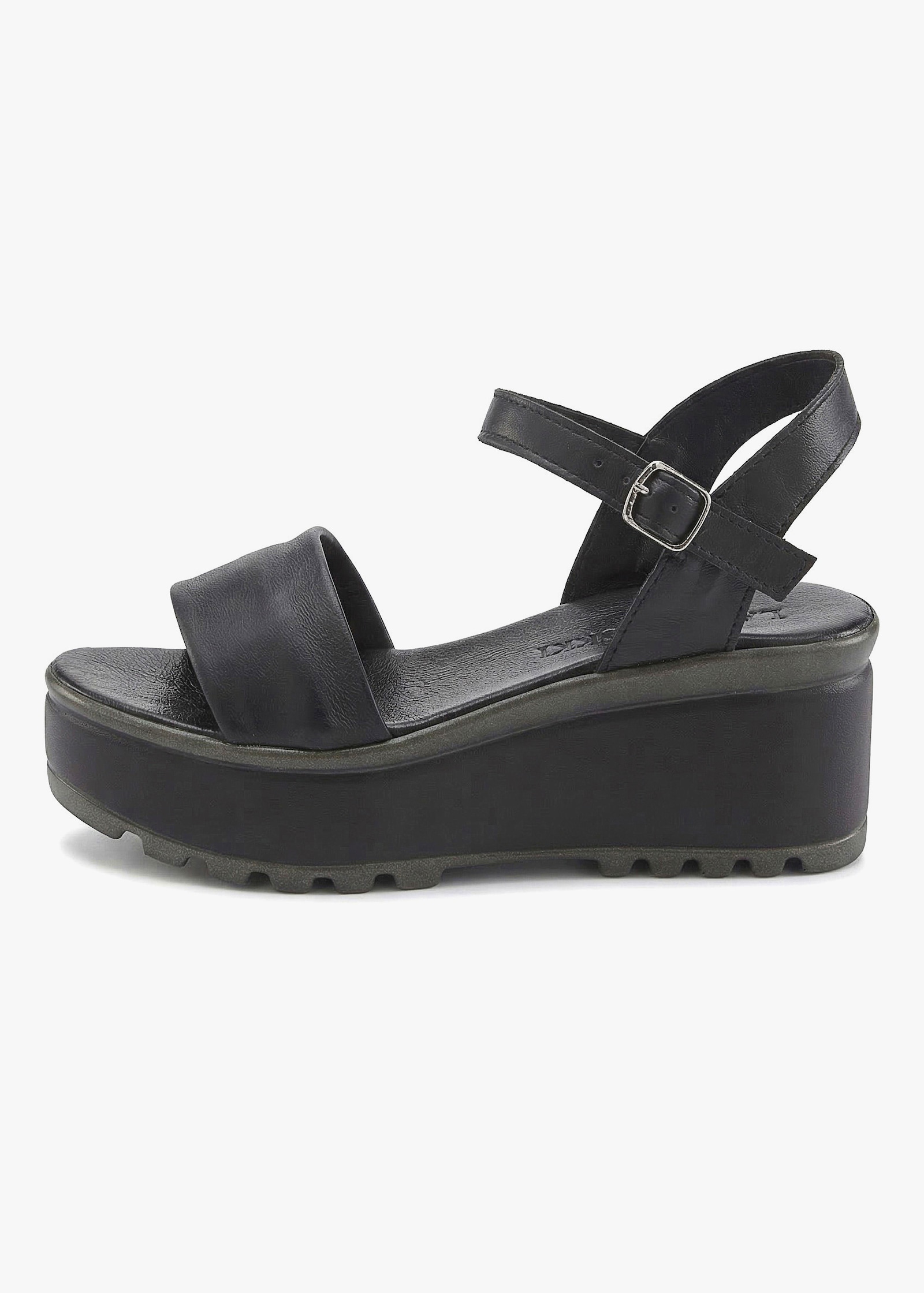 LASCANA Sandalette - schwarz