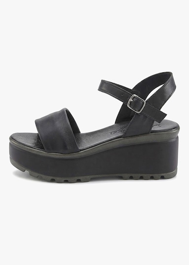 LASCANA Sandalette - schwarz