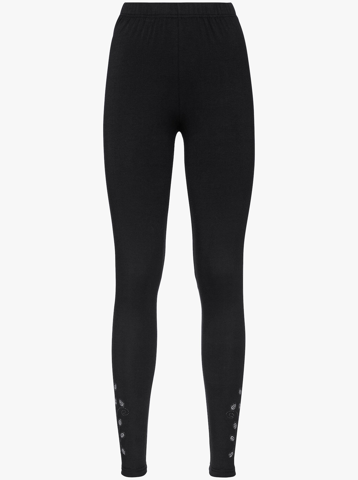 feel good Leggings - schwarz + marine