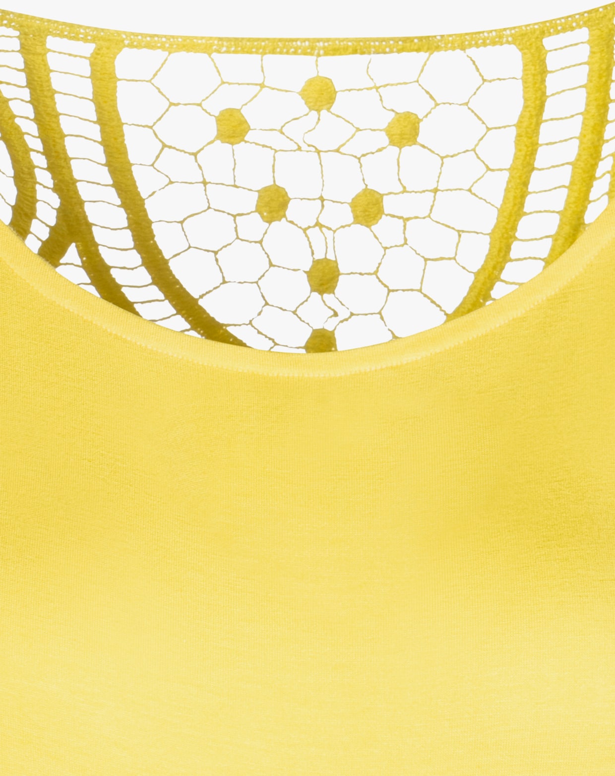 Vivance T-shirt - geel, crème