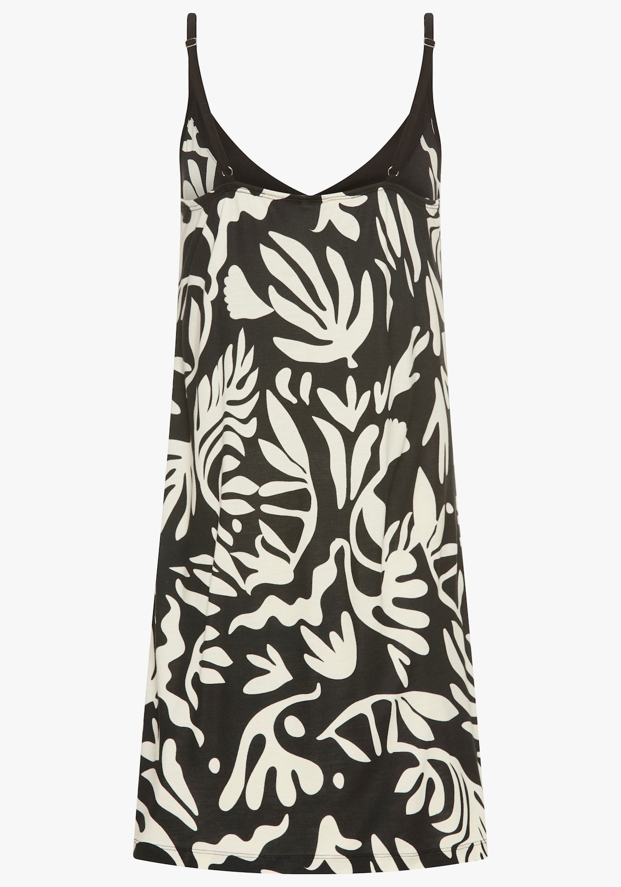 French Connection Negligé - schwarz bedruckt