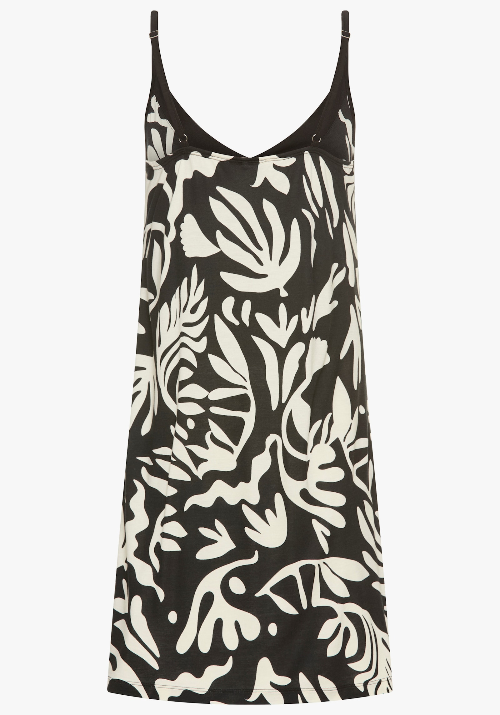 French Connection Negligé - schwarz bedruckt