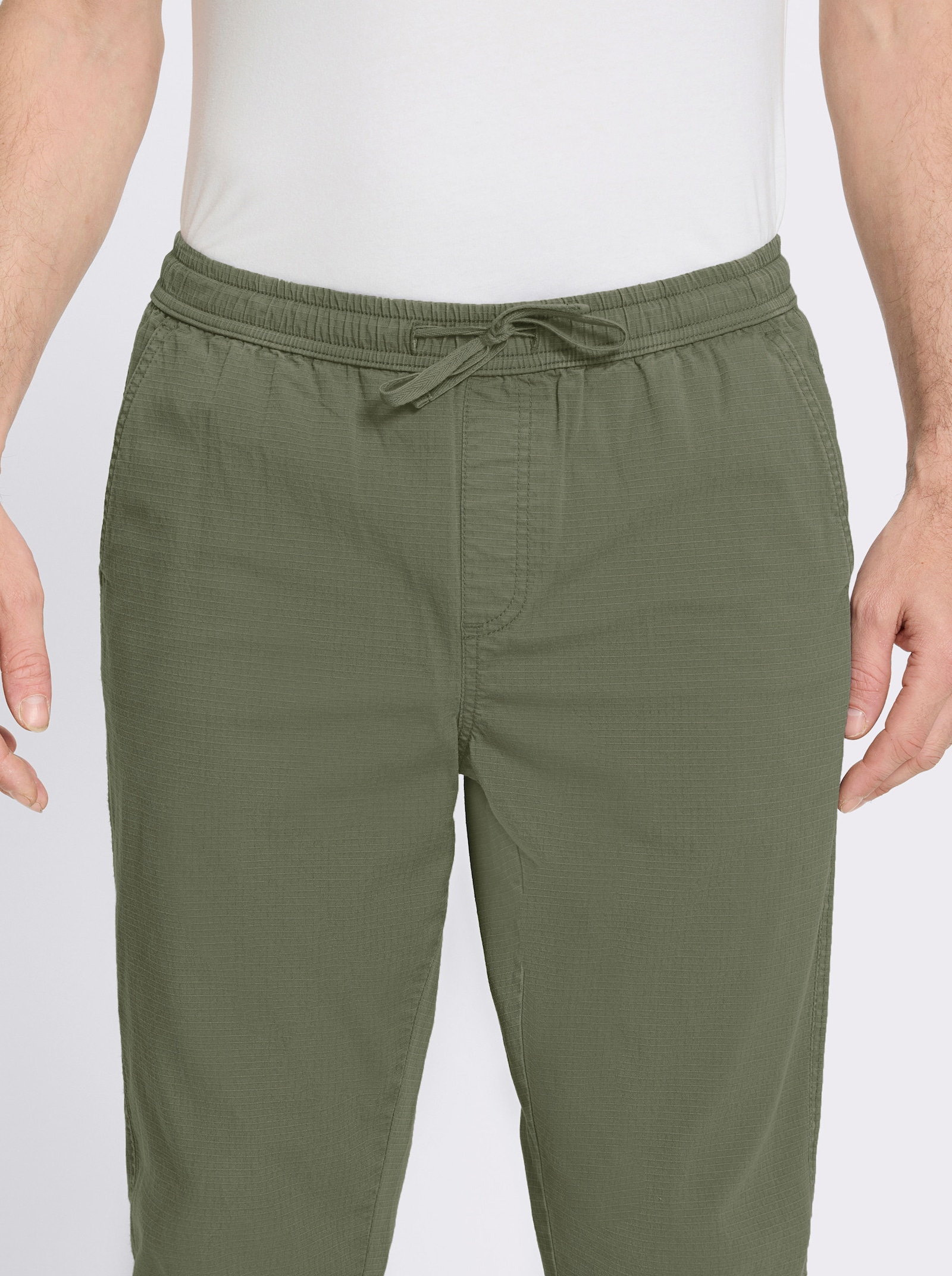 Catamaran Schlupfhose in Baumwoll-Stretch-Qualität, robust - khaki