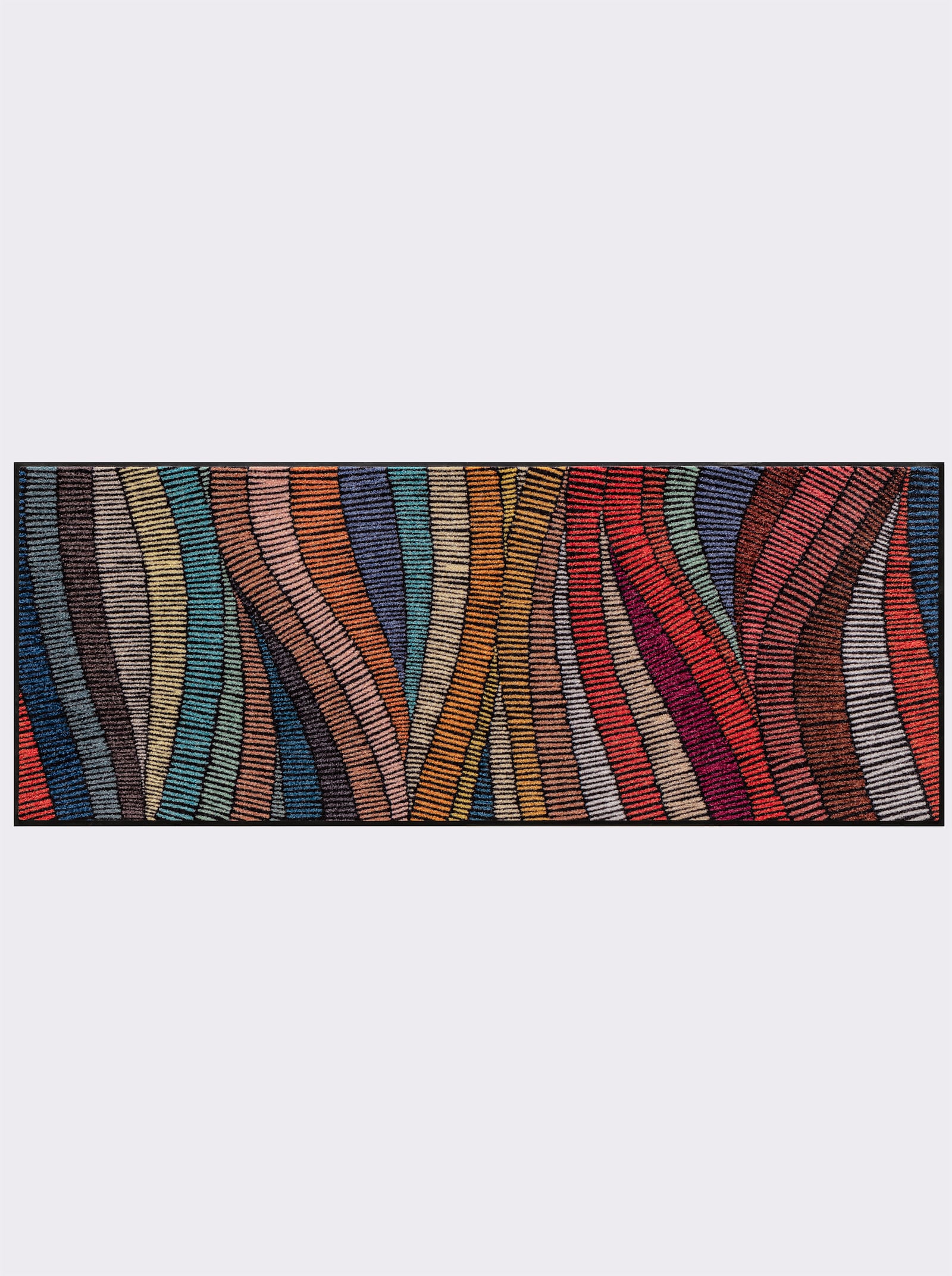 wash+dry by Kleen-Tex Fußmatte - rot-bunt