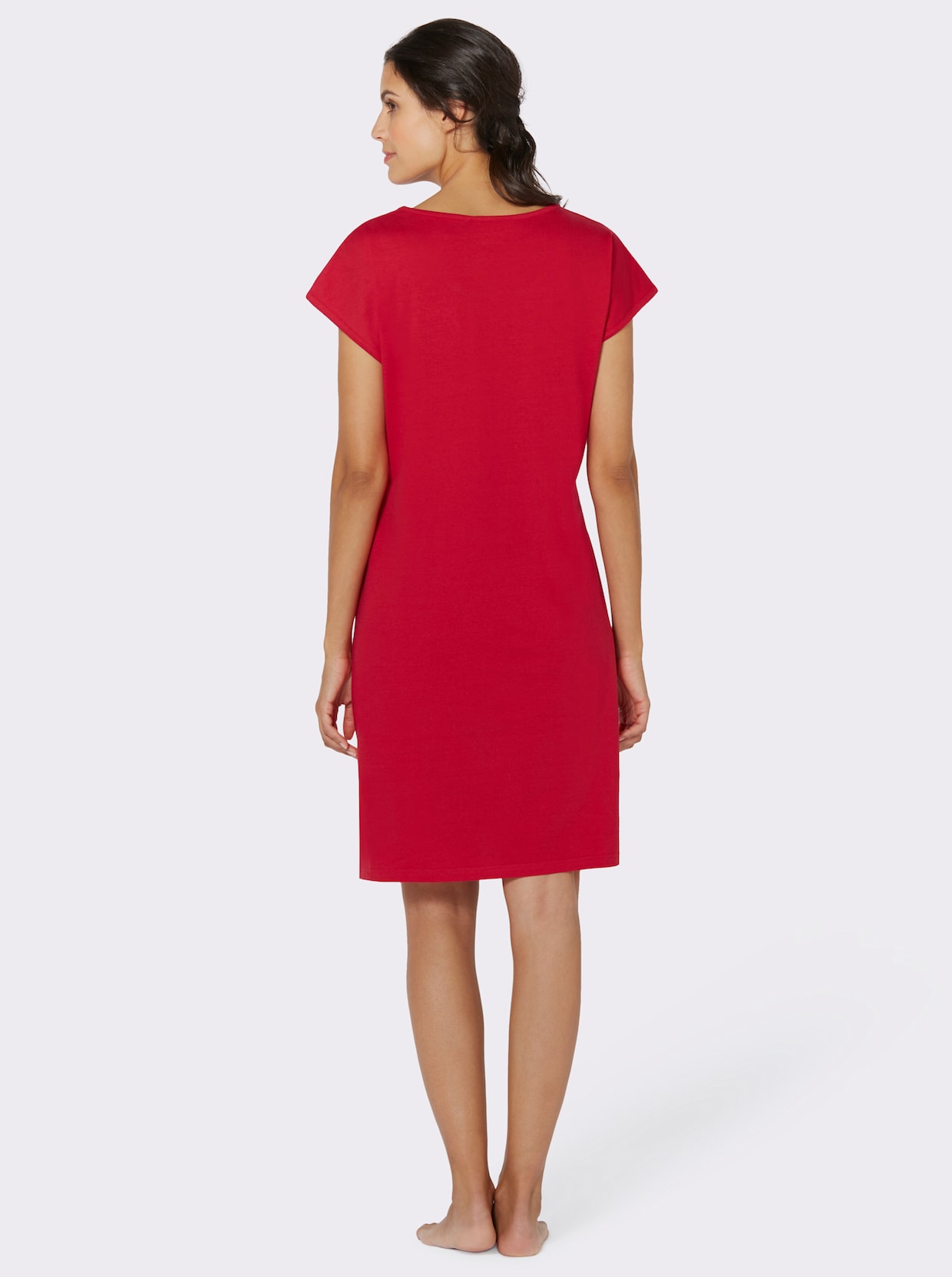 Top Ten Sommerkleid - marine + rot