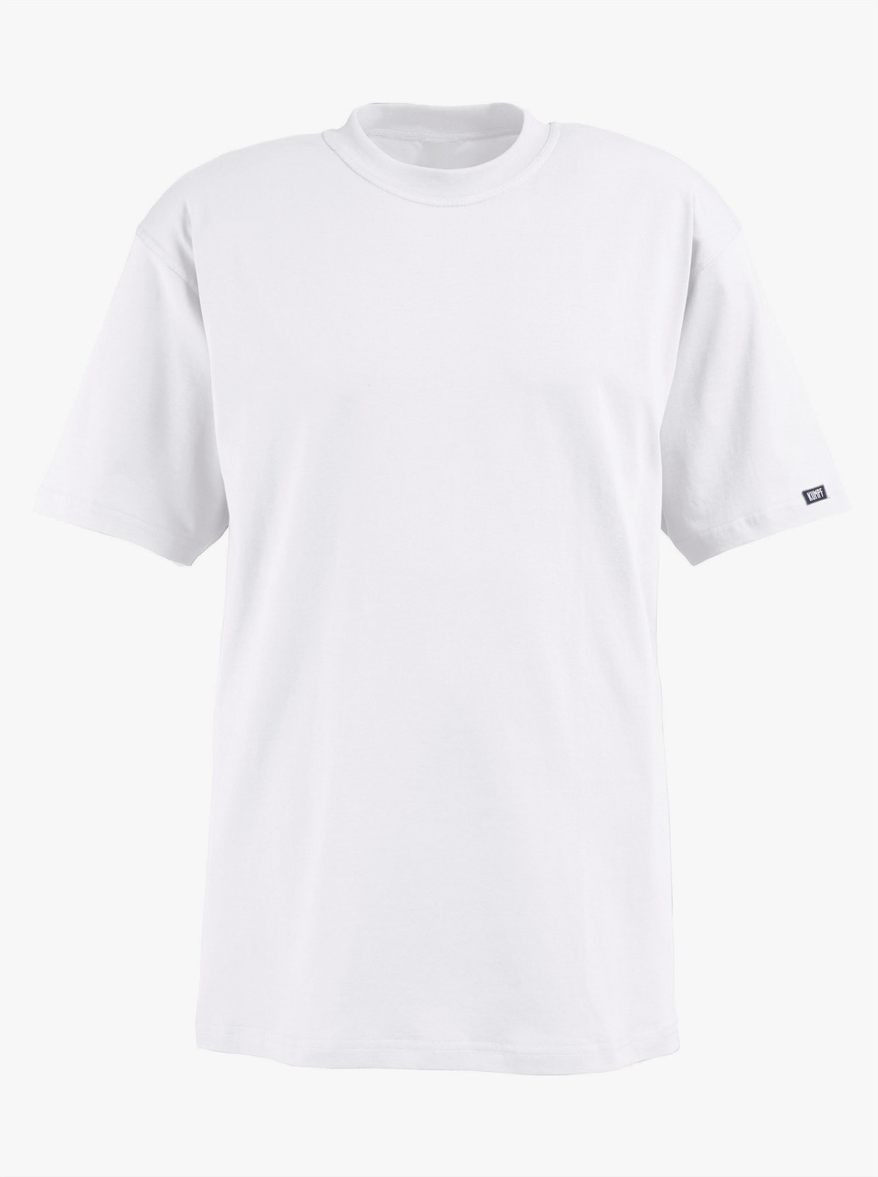 Kumpf Shirt - 2 Stück weiß