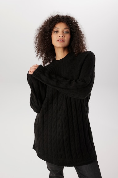 Aniston PLUS Strickpullover - schwarz