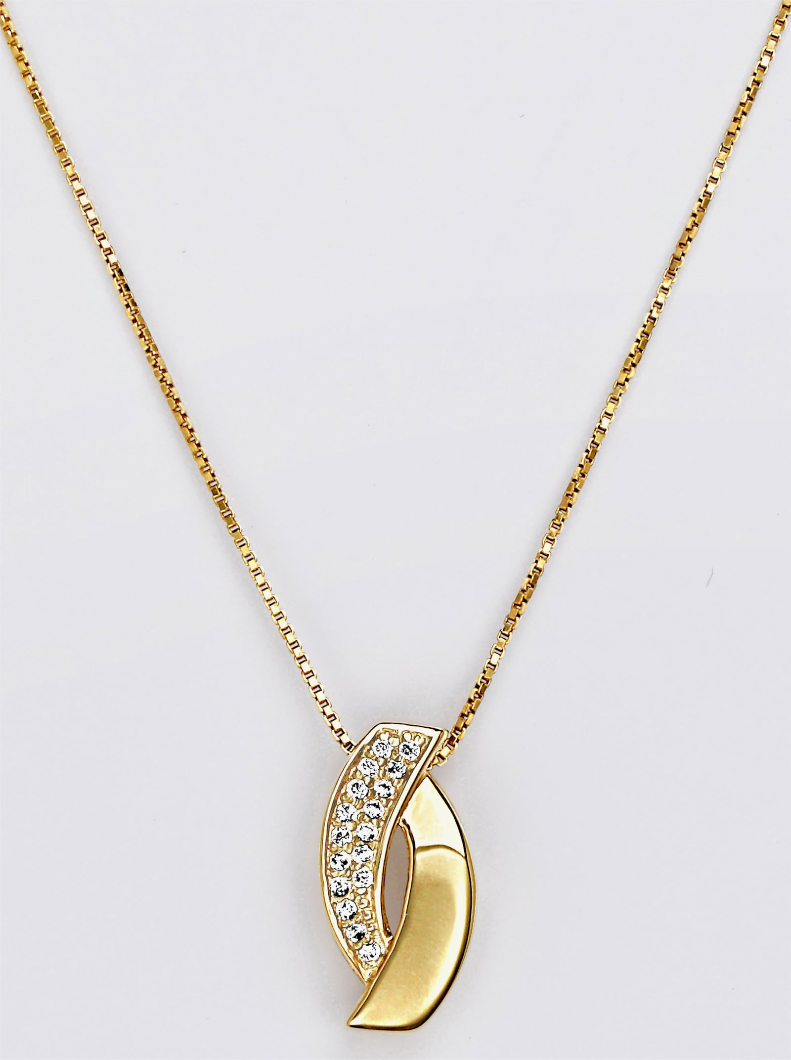 Hanger met ketting - Zilver verguld 925