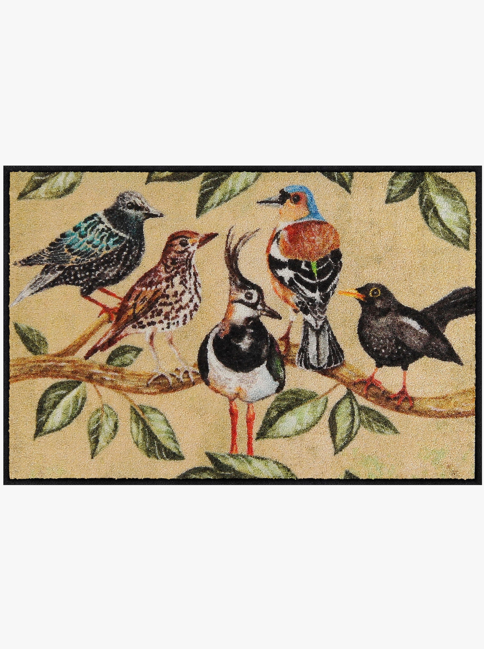 Salonloewe Fußmatte - beige-bedruckt