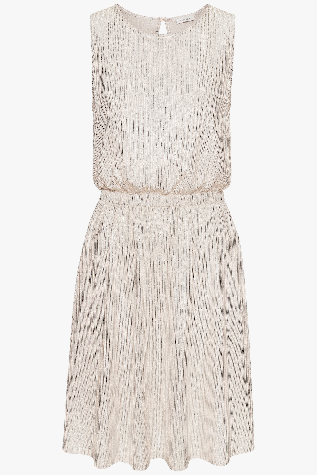 LASCANA Zomerjurk - beige/goudkleur