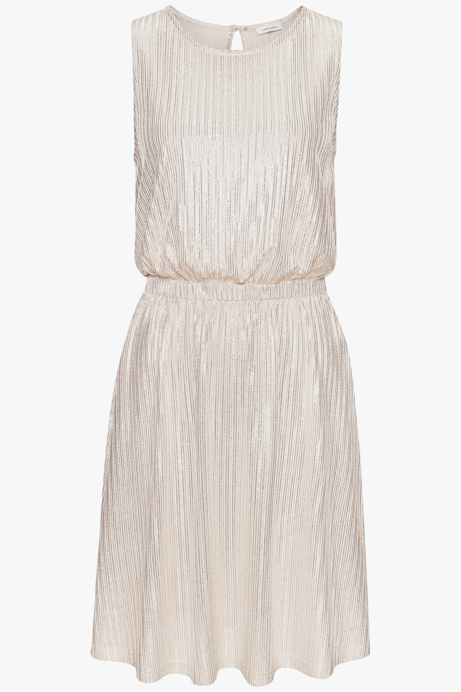 LASCANA Sommerkleid - beige-goldfarben