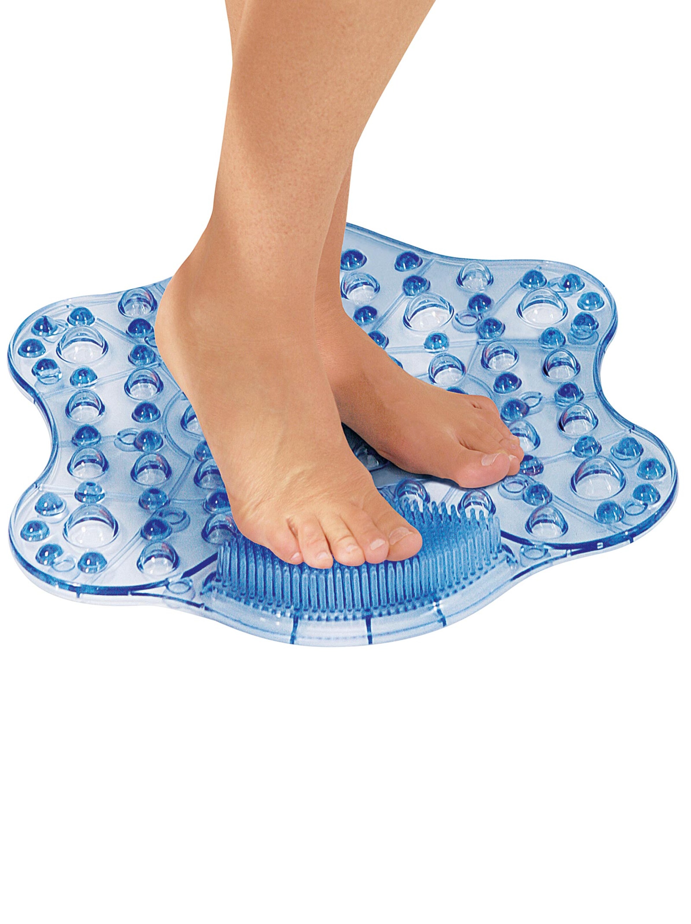 Massageduschmatte - blau