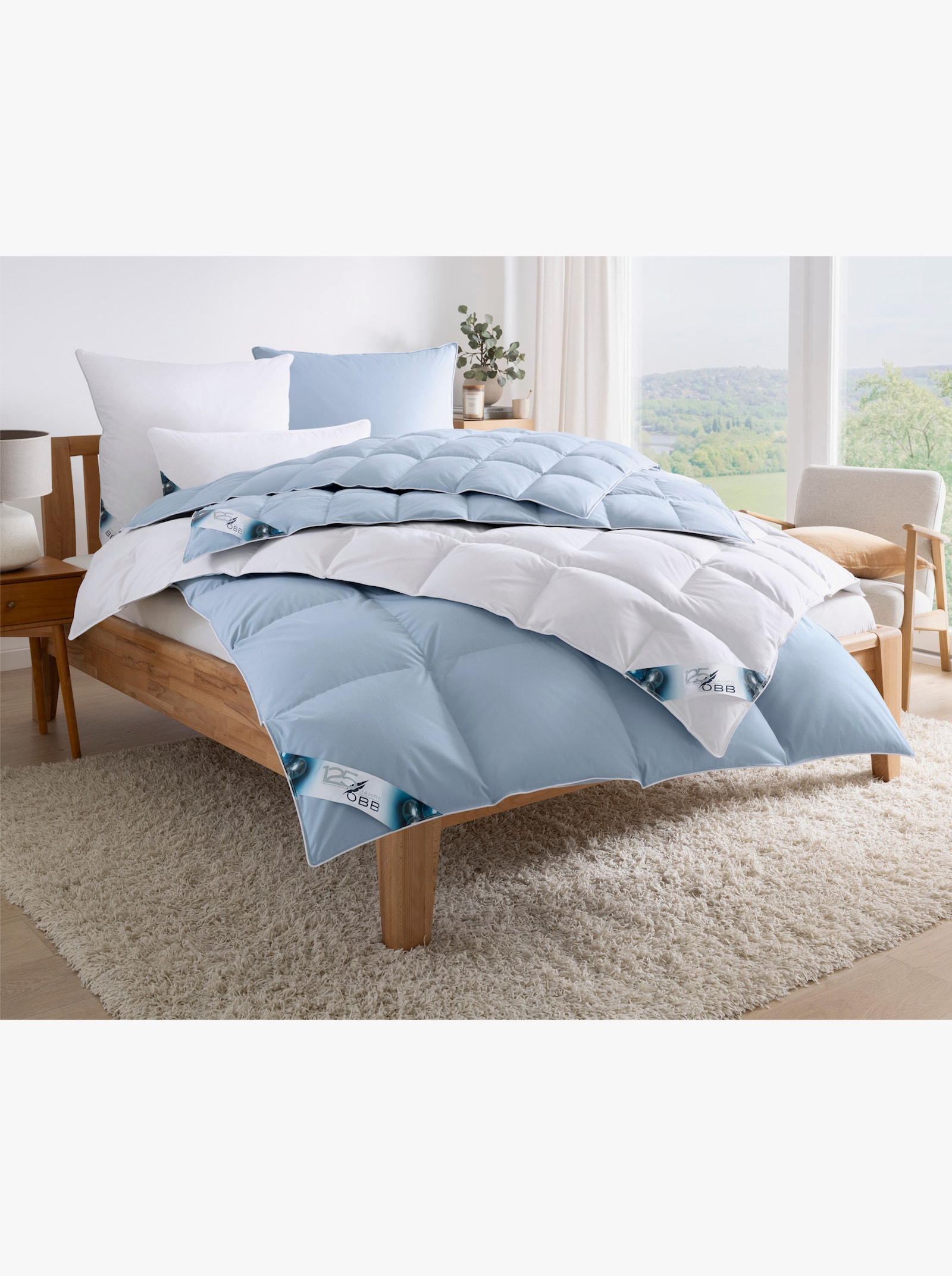 OBB Betten - himmelblau