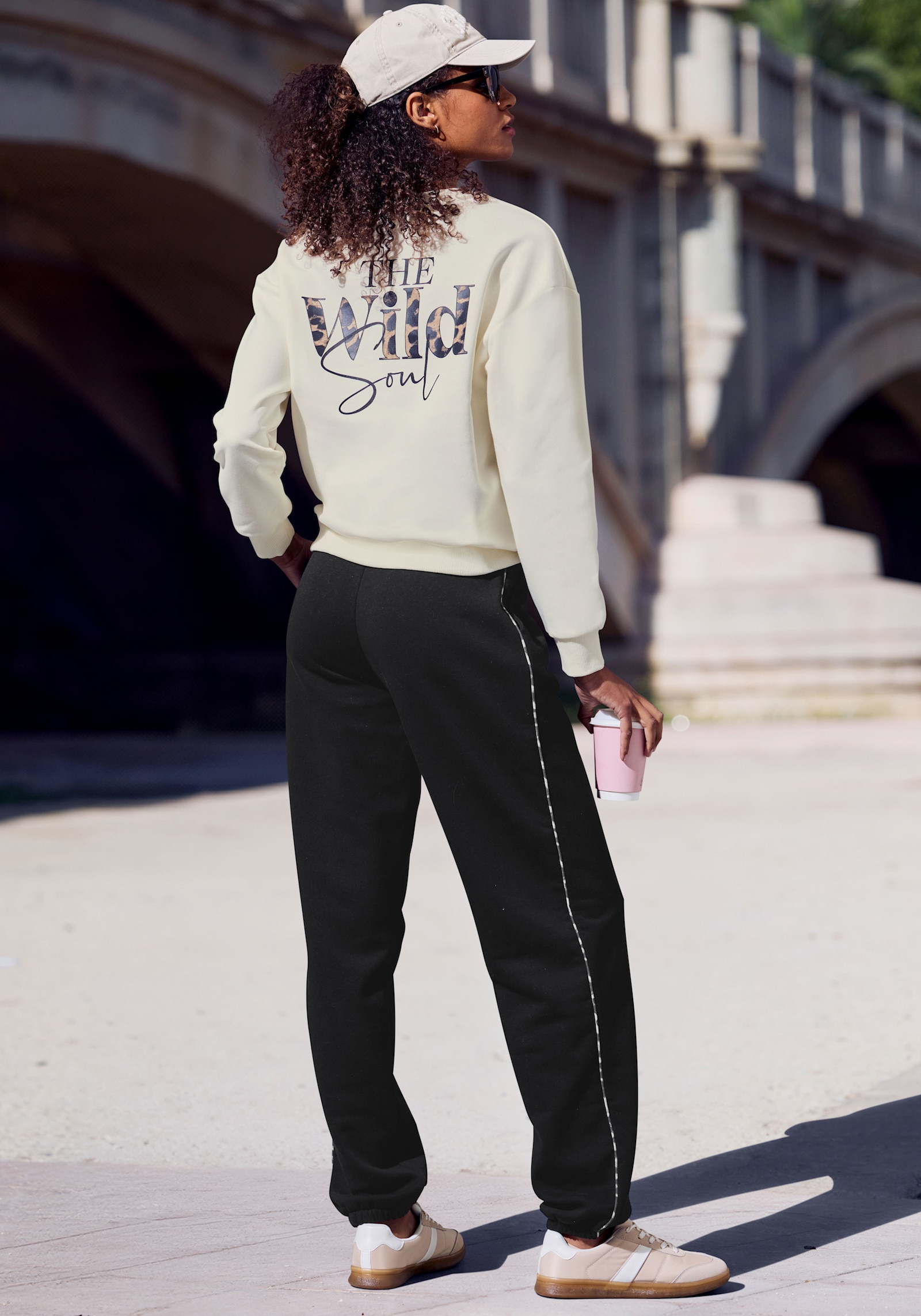Buffalo Sweatshirt - wollweiß