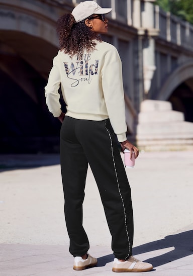 Buffalo Sweatshirt - wollweiß