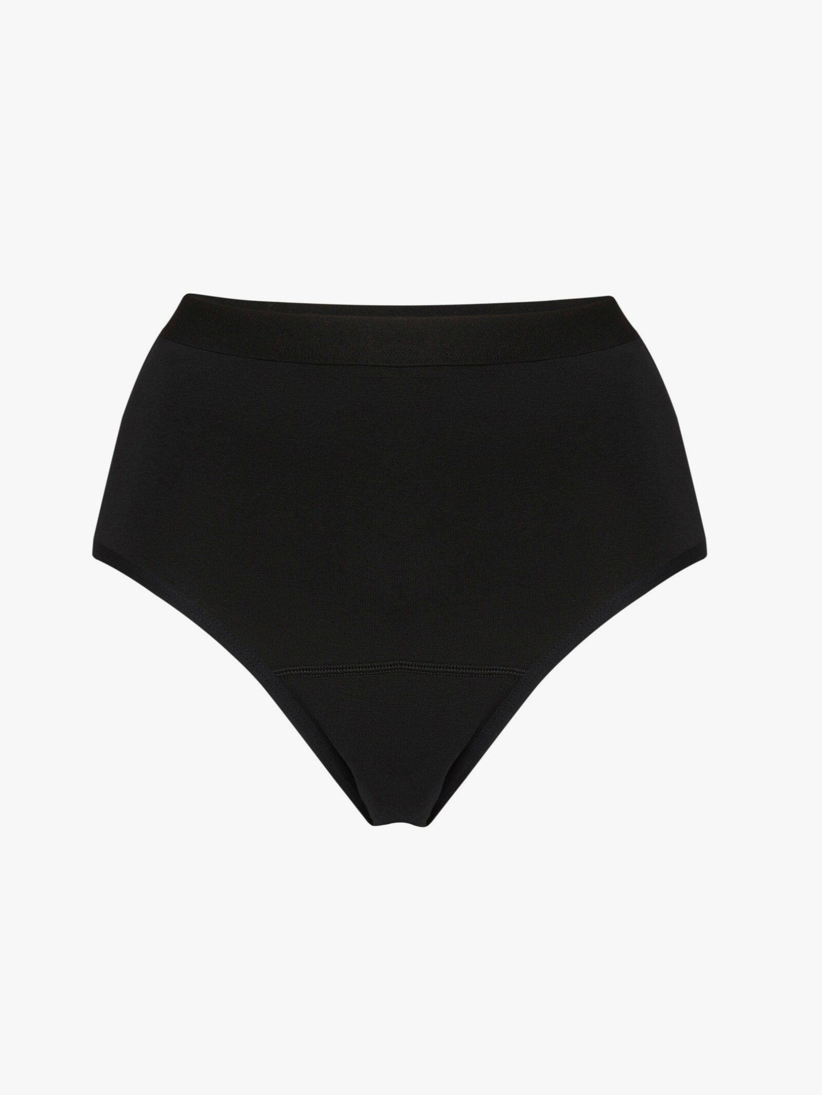 Inkontinenzslip in High-Waist-Passform - schwarz
