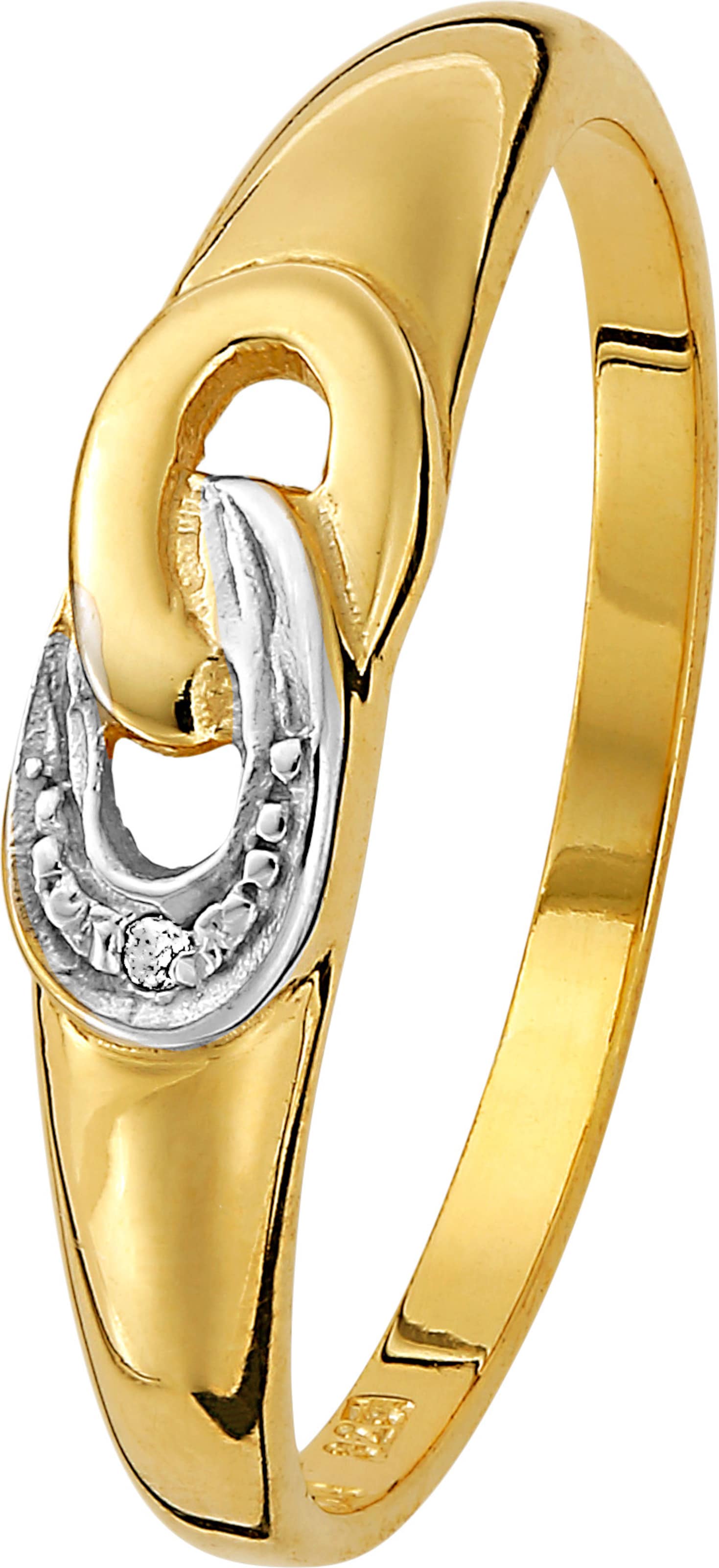 Eine:r günstig Kaufen-Ring in Gelbgold 375 von heine. Ring in Gelbgold 375 von heine <![CDATA[Eine Glanzleistung: Ring aus Gelbgold 375. Mit Diamant. Verschlungen. Rhodiniert.]]>. 