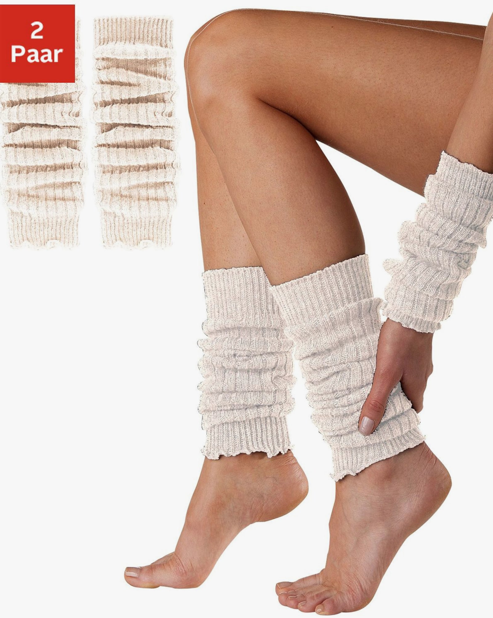 Lavana Beinstulpen - ecru