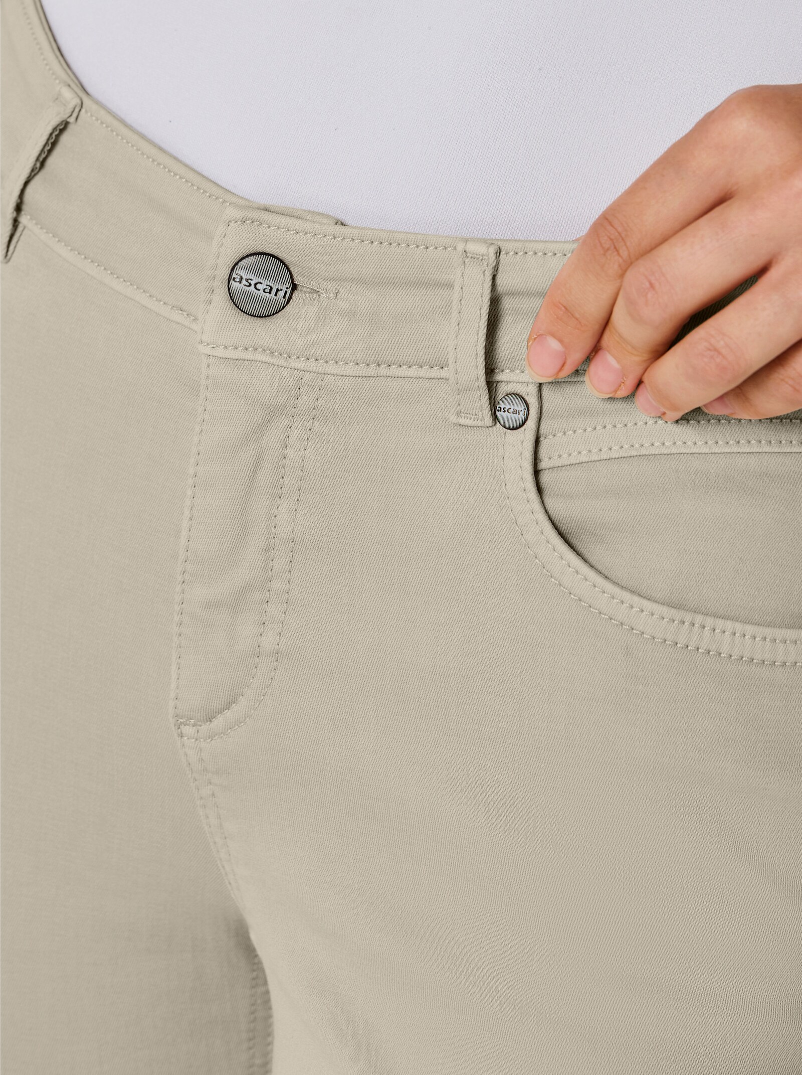 Ascari Jeans in Superstretch-Qualität - sand