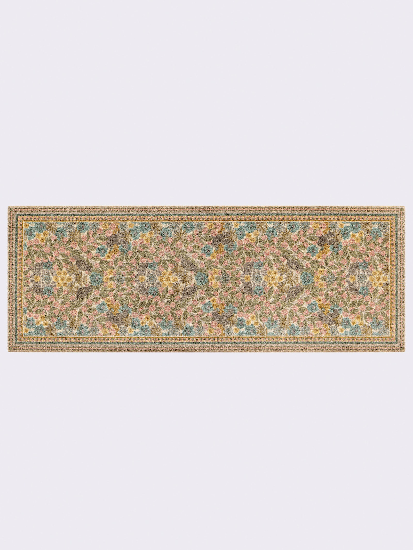 wash+dry by Kleen-Tex Paillasson - vert-rose