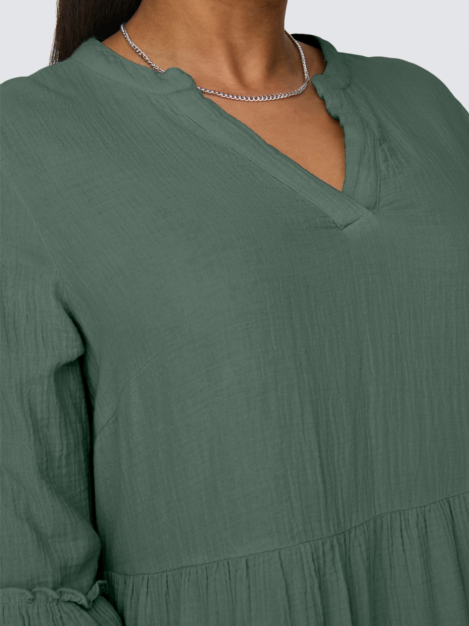 ONLY CARMAKOMA Tunikakleid - laurel wreath