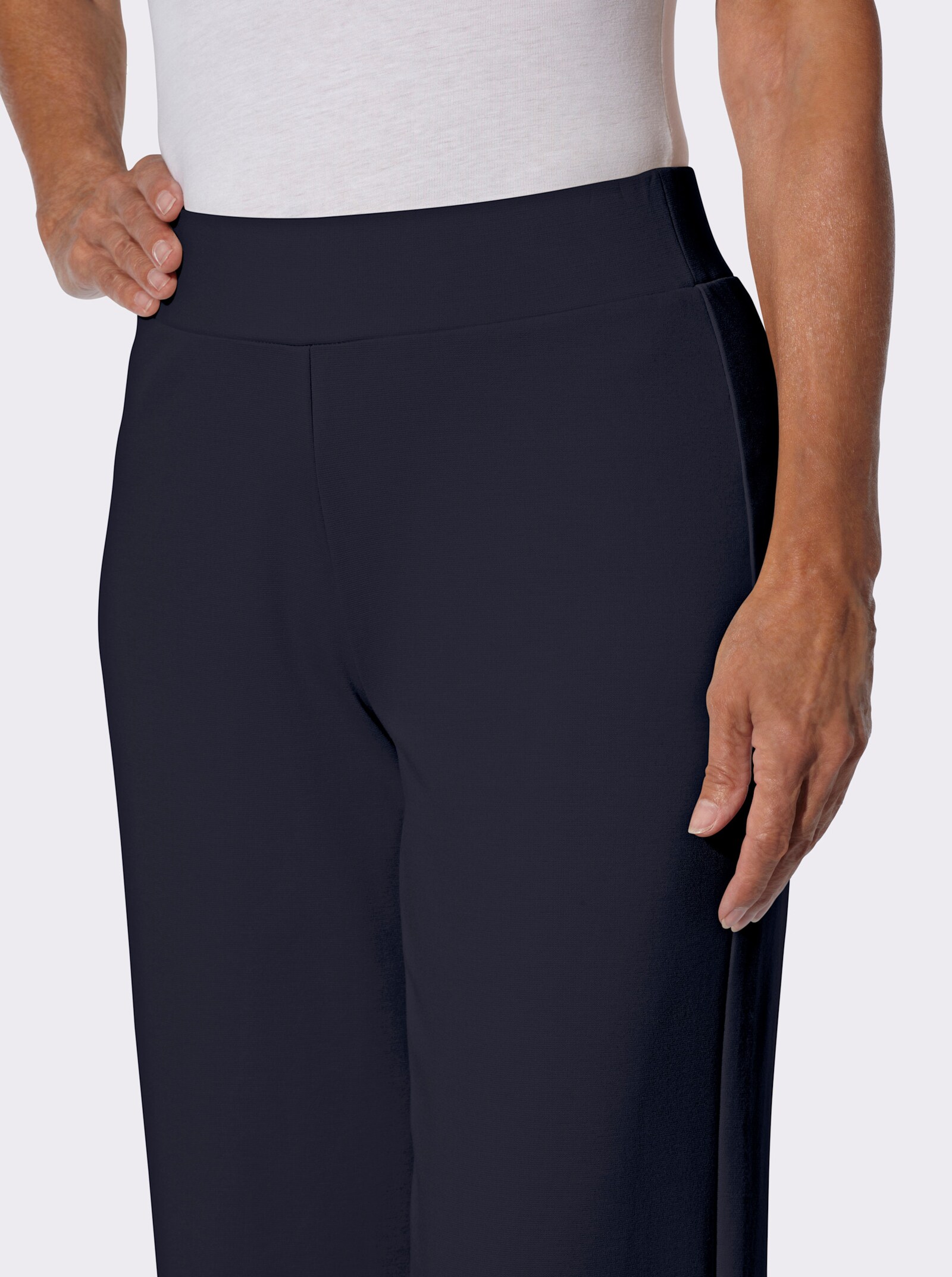 Schlupfhose aus Interlock-Qualität - marine