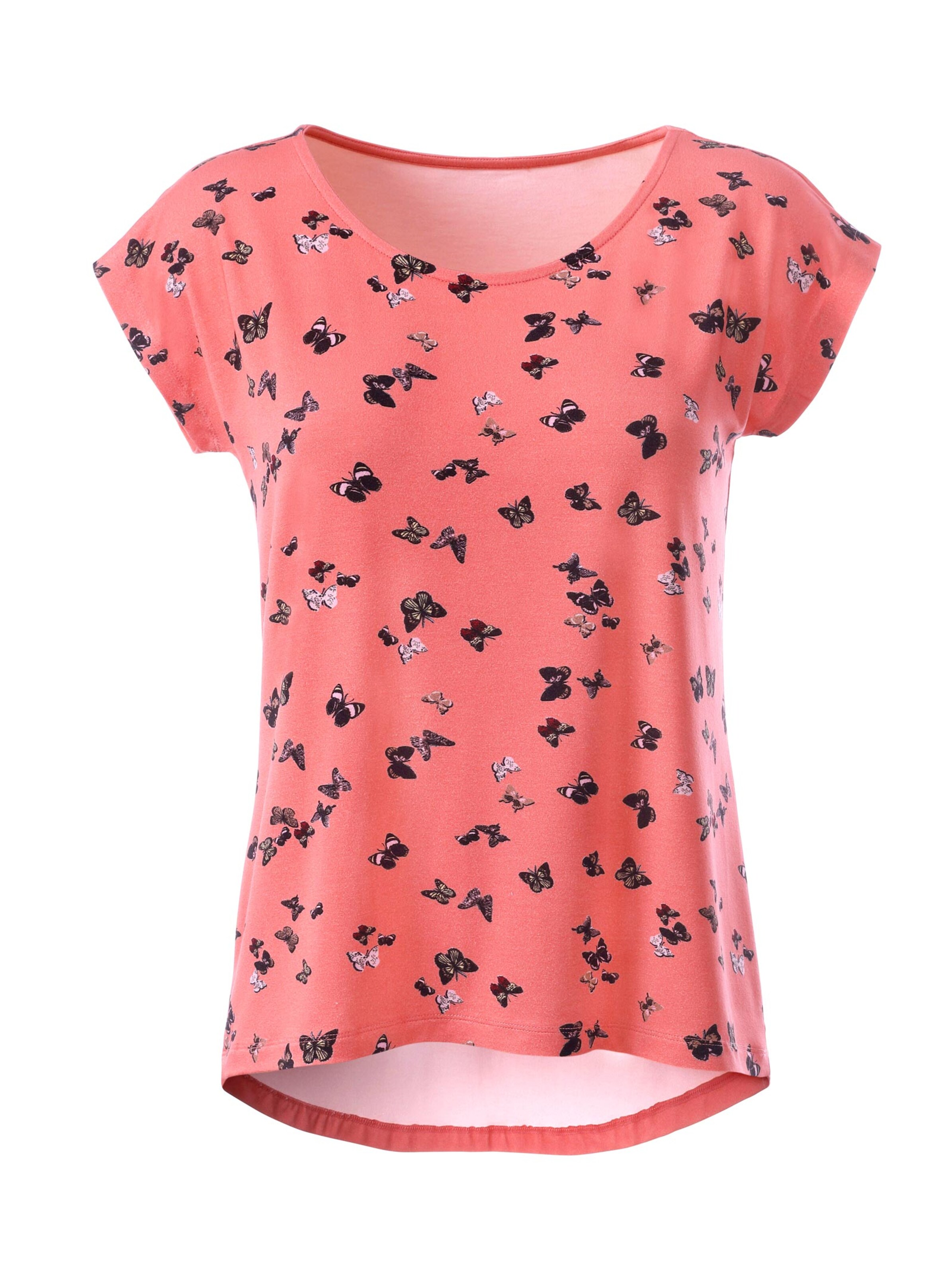 Shirt - koralle-gemustert