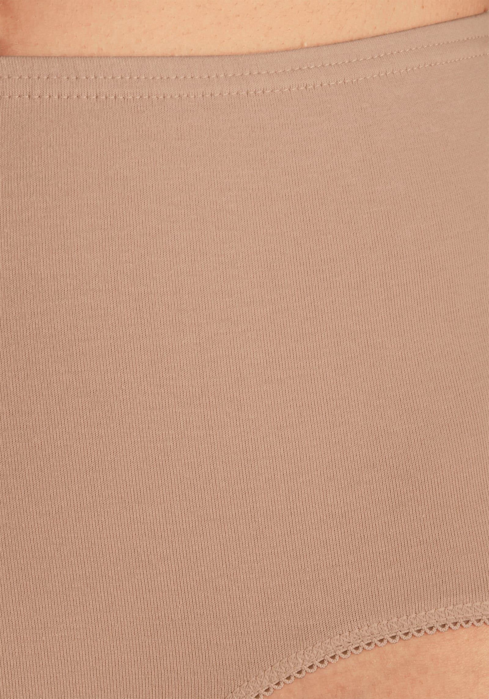 petite fleur Taillenslip - beige, schwarz, weiß