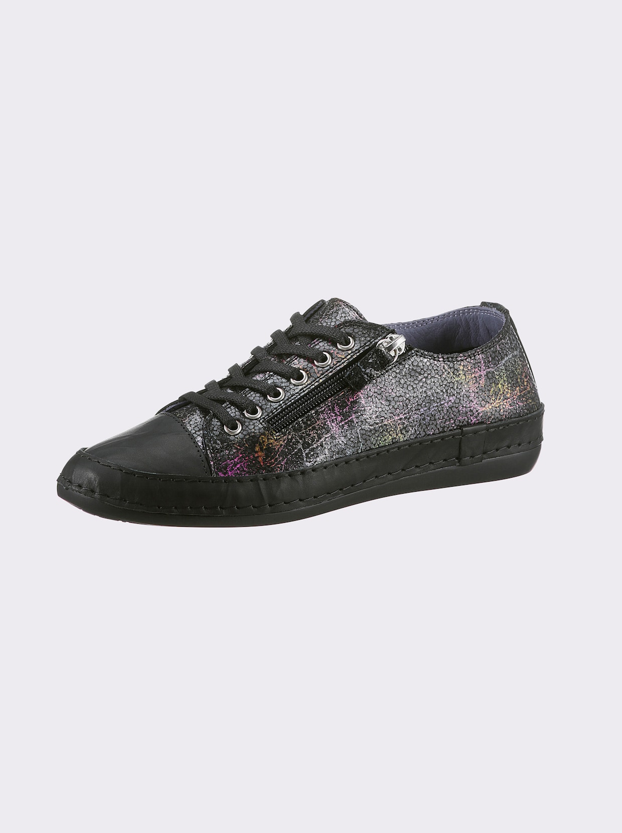 heine Chaussures à lacets - noir-multicolore