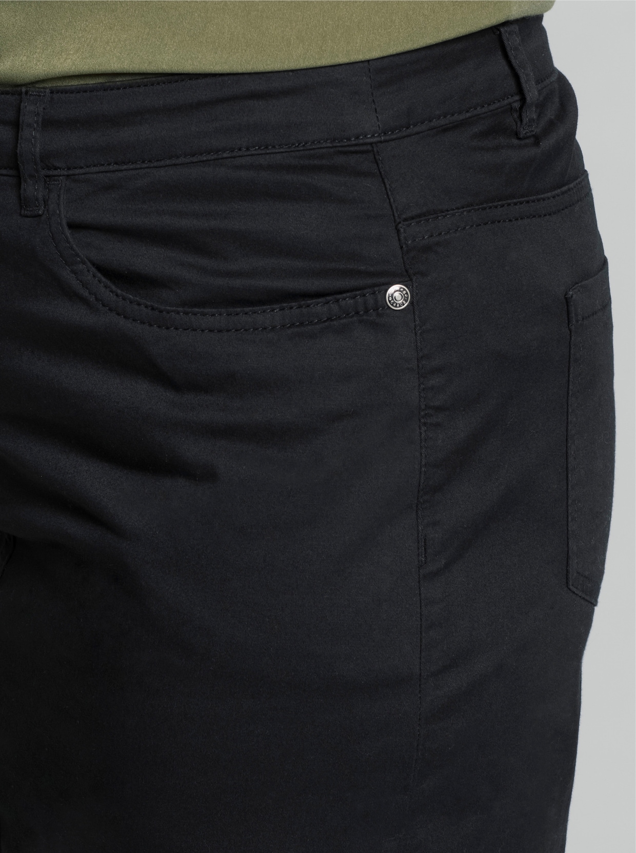 sheego Jupe crayon - noir