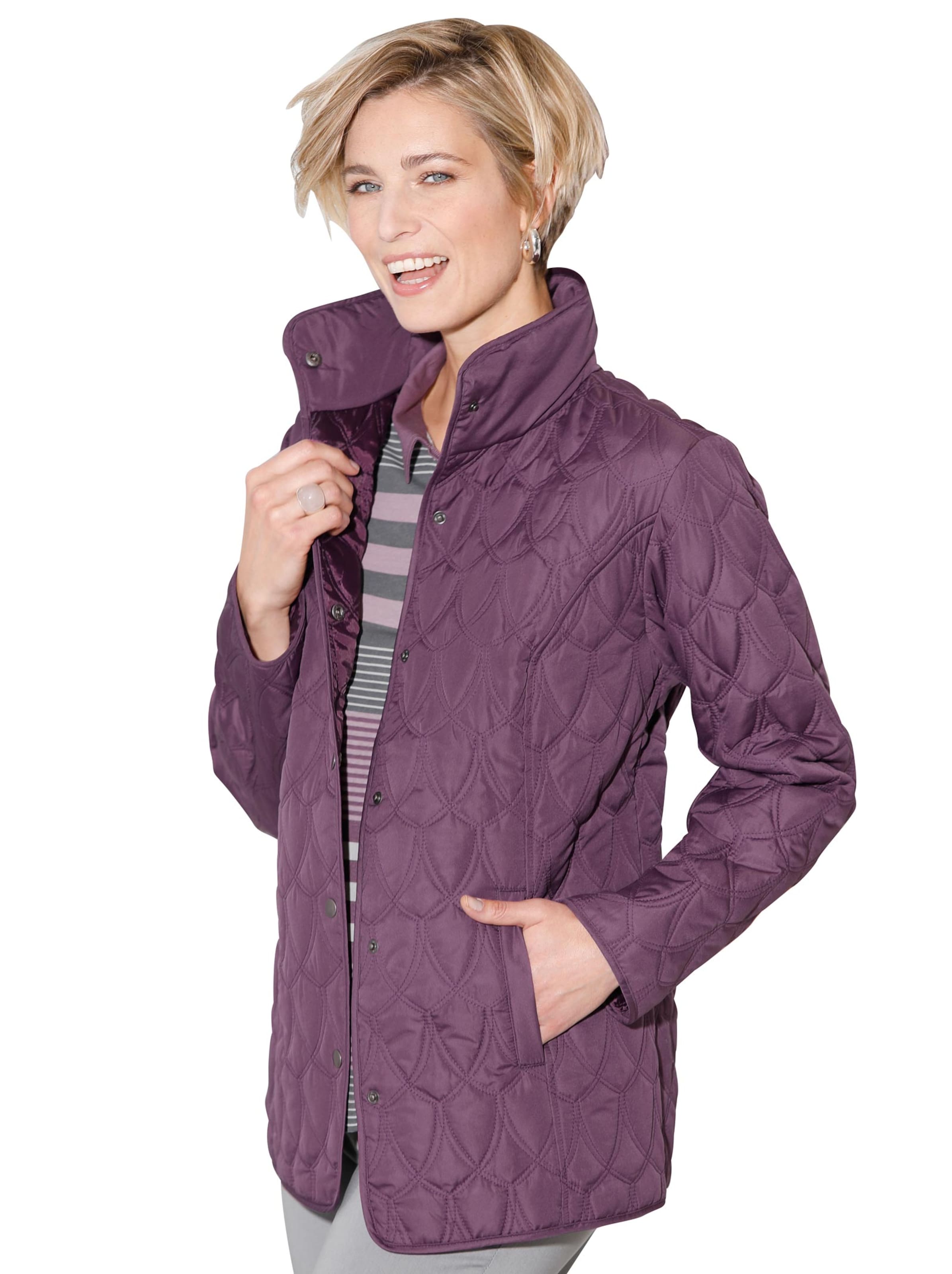 Jacke - aubergine
