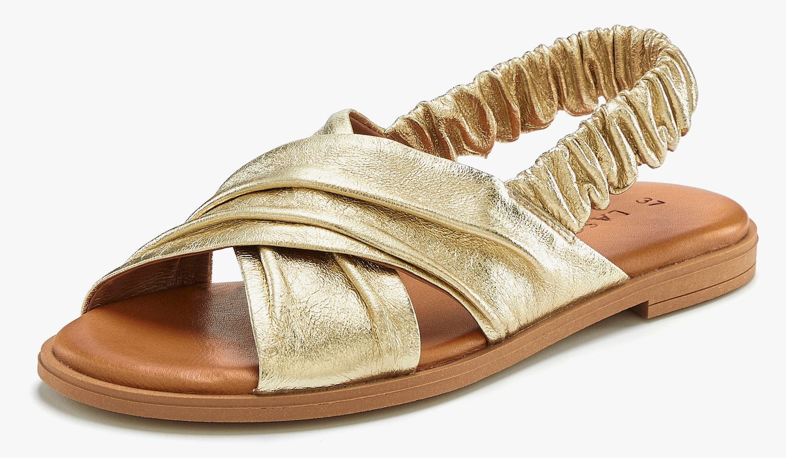 LASCANA Sandale - goldfarben