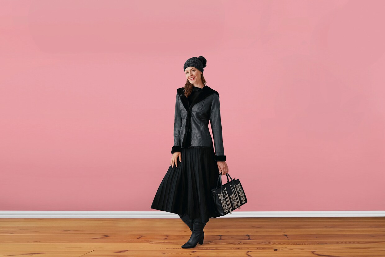 heine Oversized Shirt - schwarz