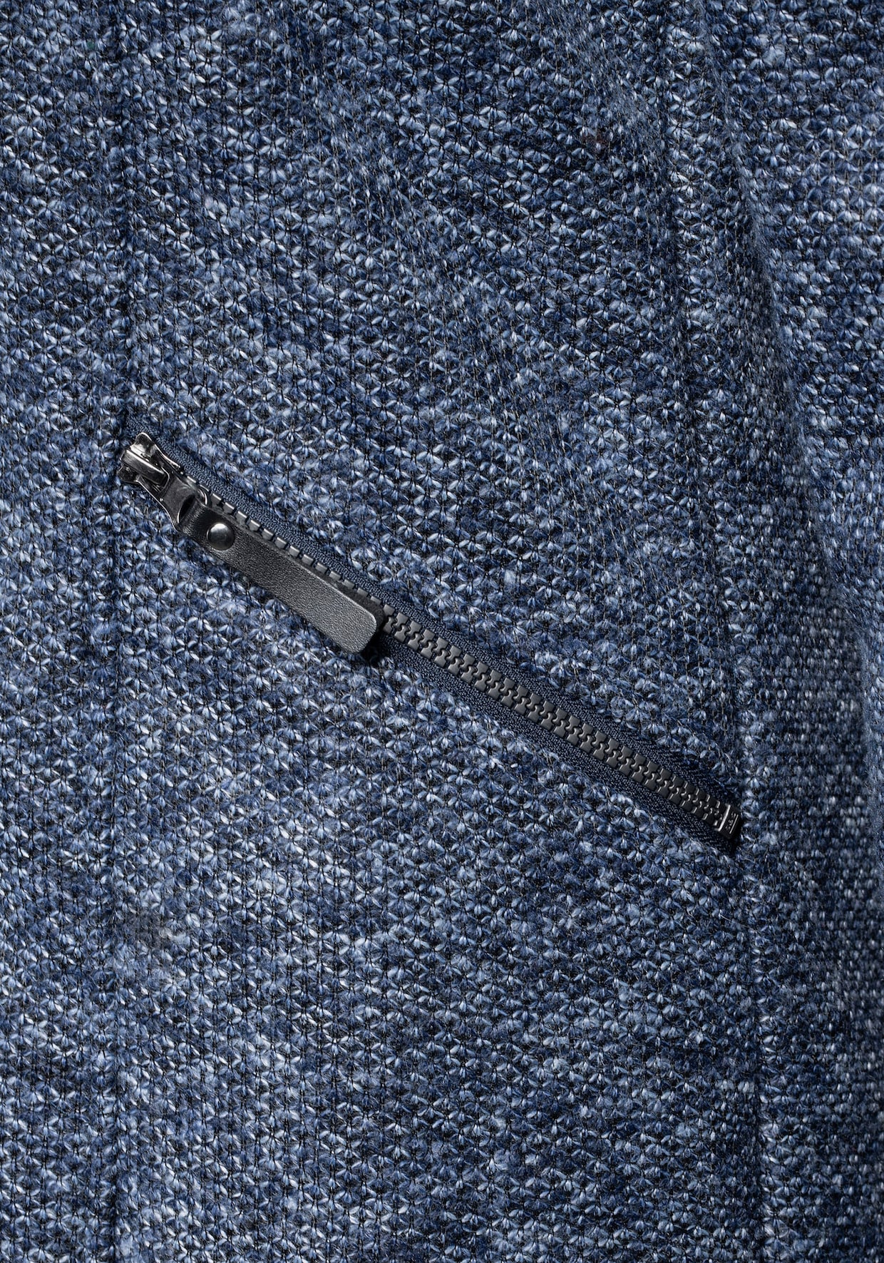 Strickmantel - marine