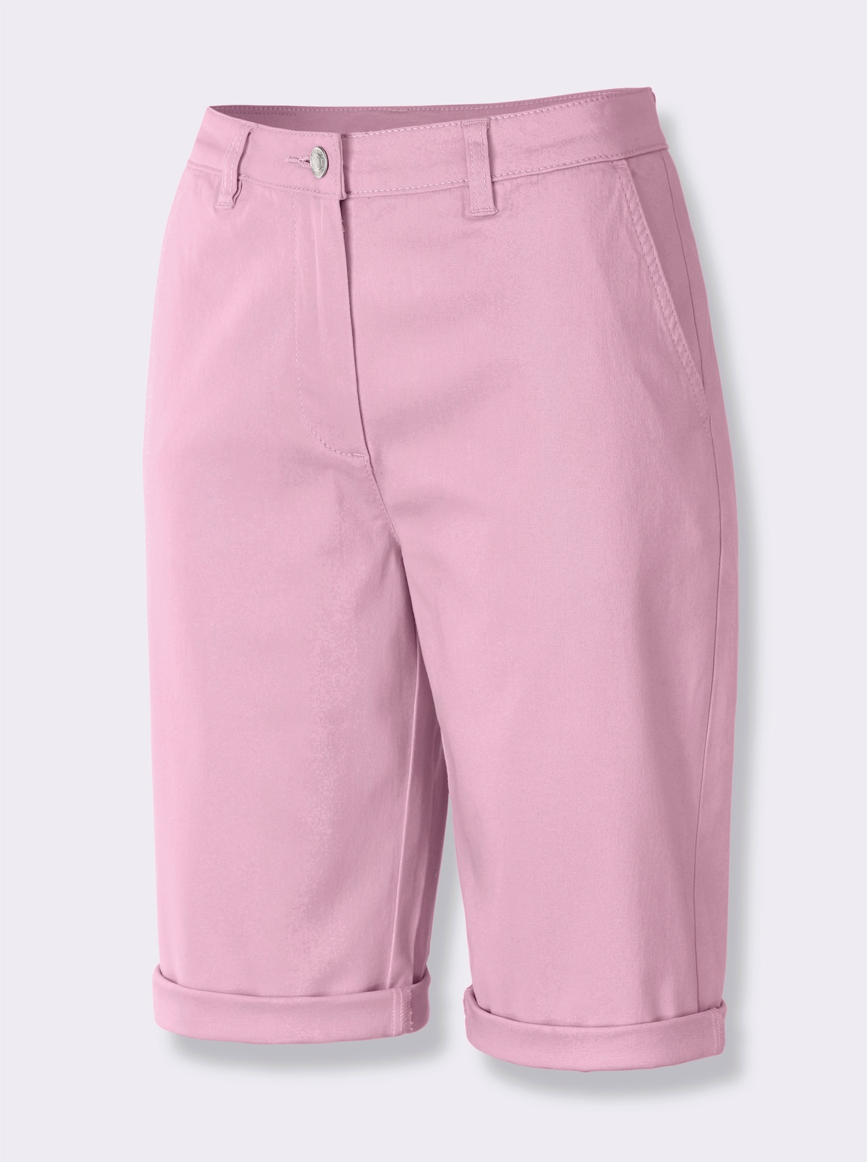 Bermuda-Jeans - rosé