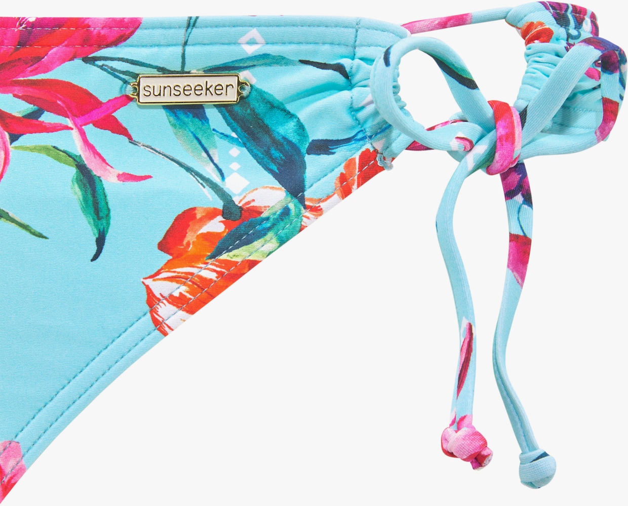 Sunseeker Bikini-Hose - hellblau-bedruckt