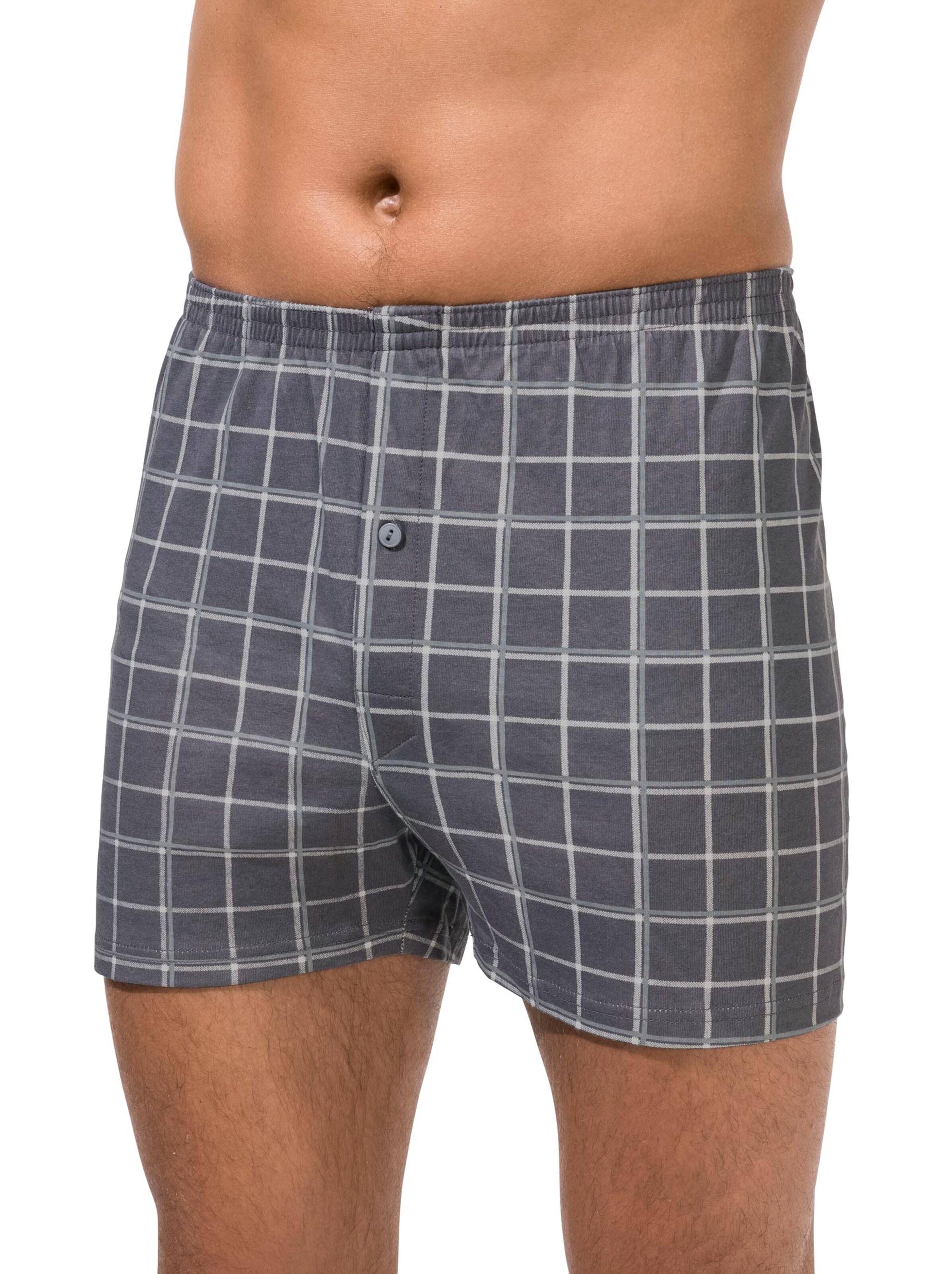 KINGsCLUB Boxershorts - grau-sortiert