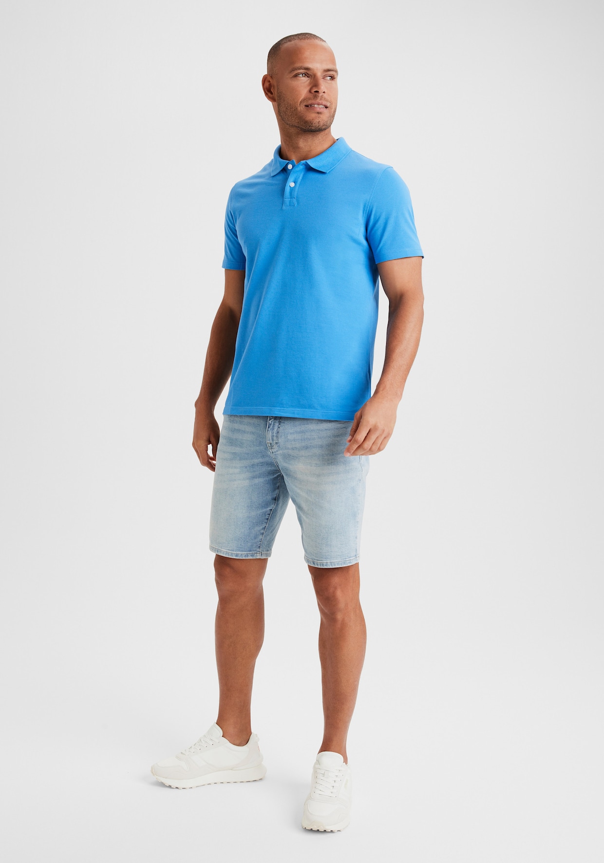 Buffalo Jeansshorts - light blue