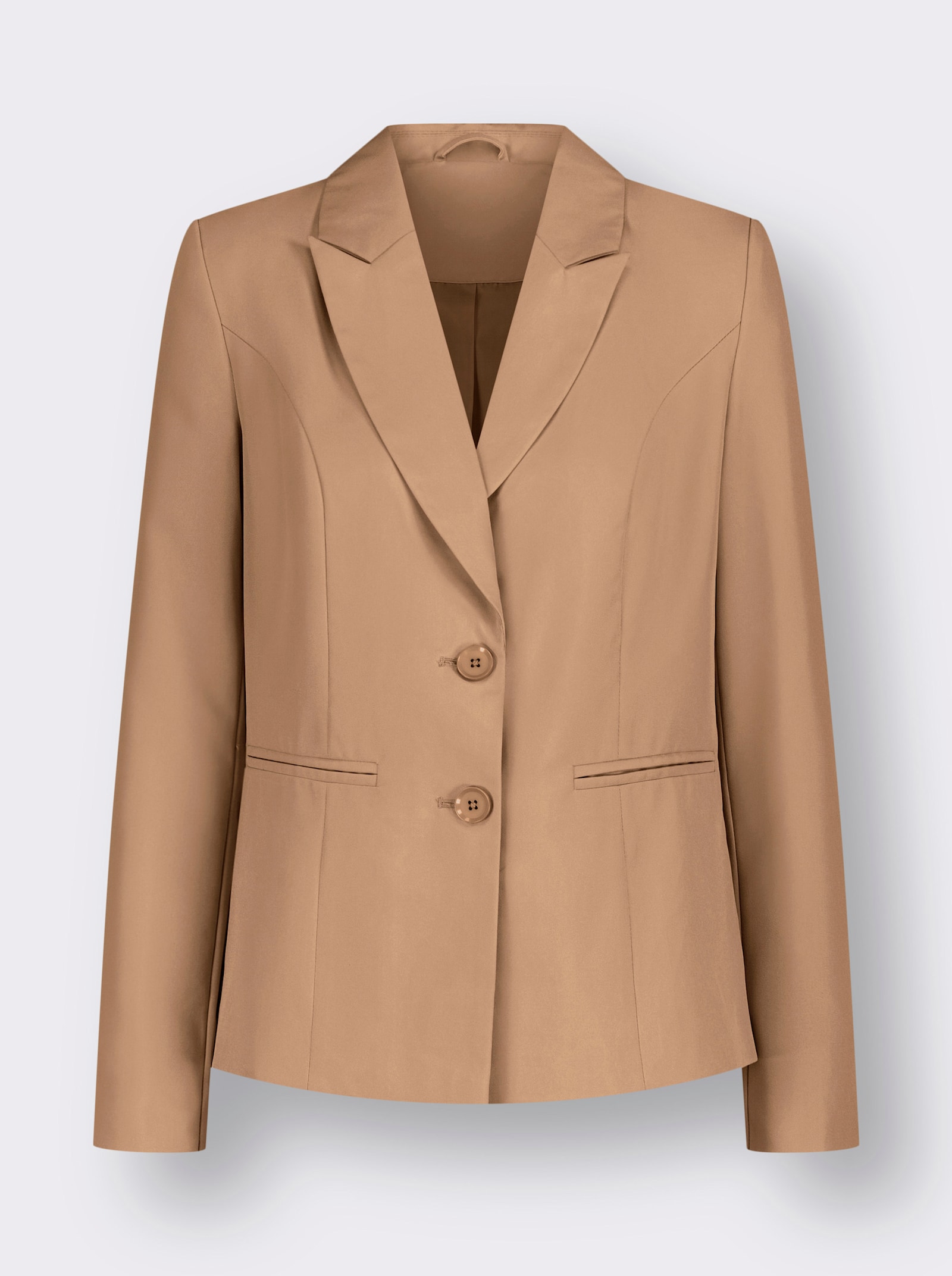 Broekpak van onderhoudsarm materiaal - camel