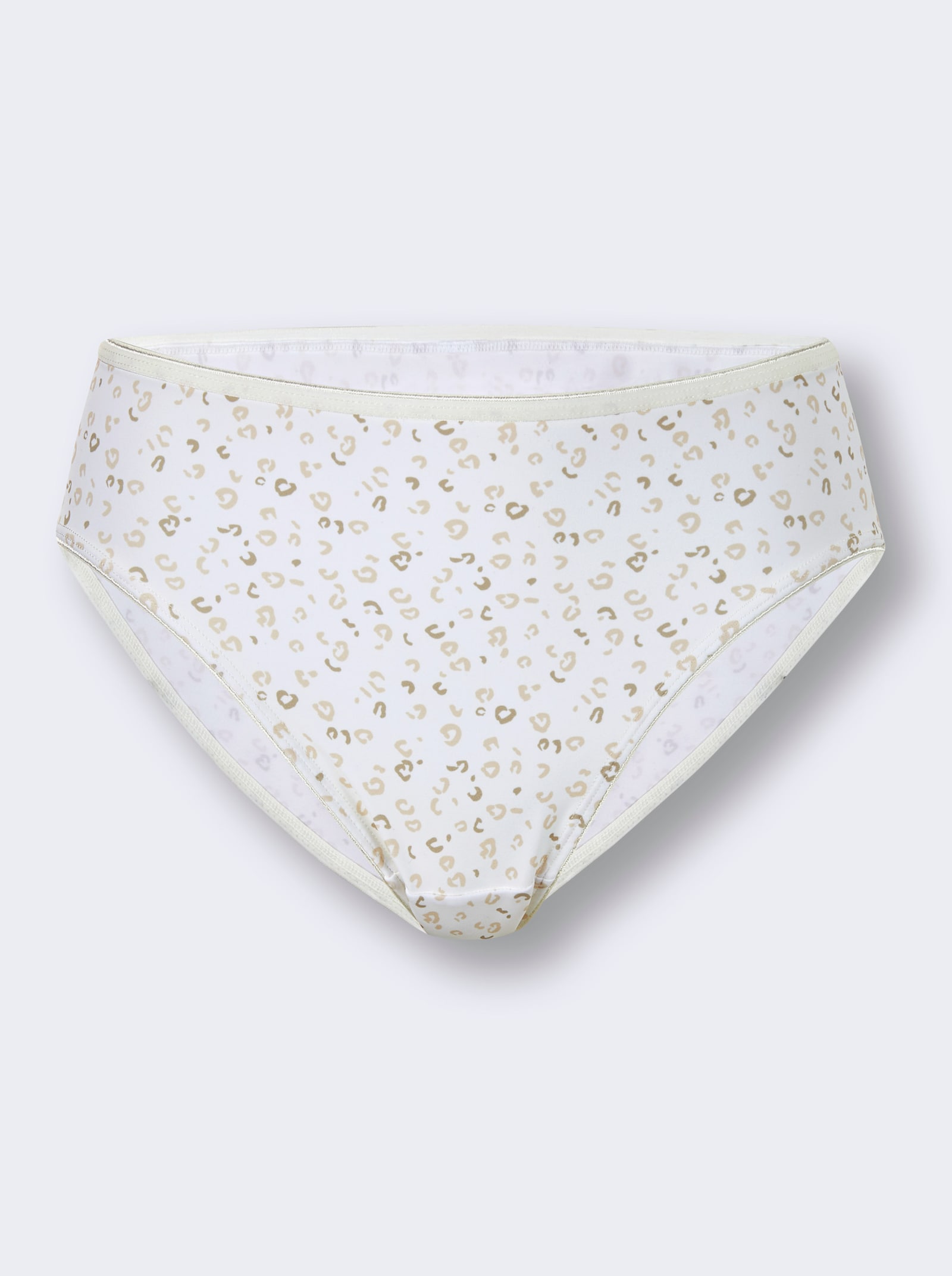 wäschepur Jazzpants - ecru geprint + ecru