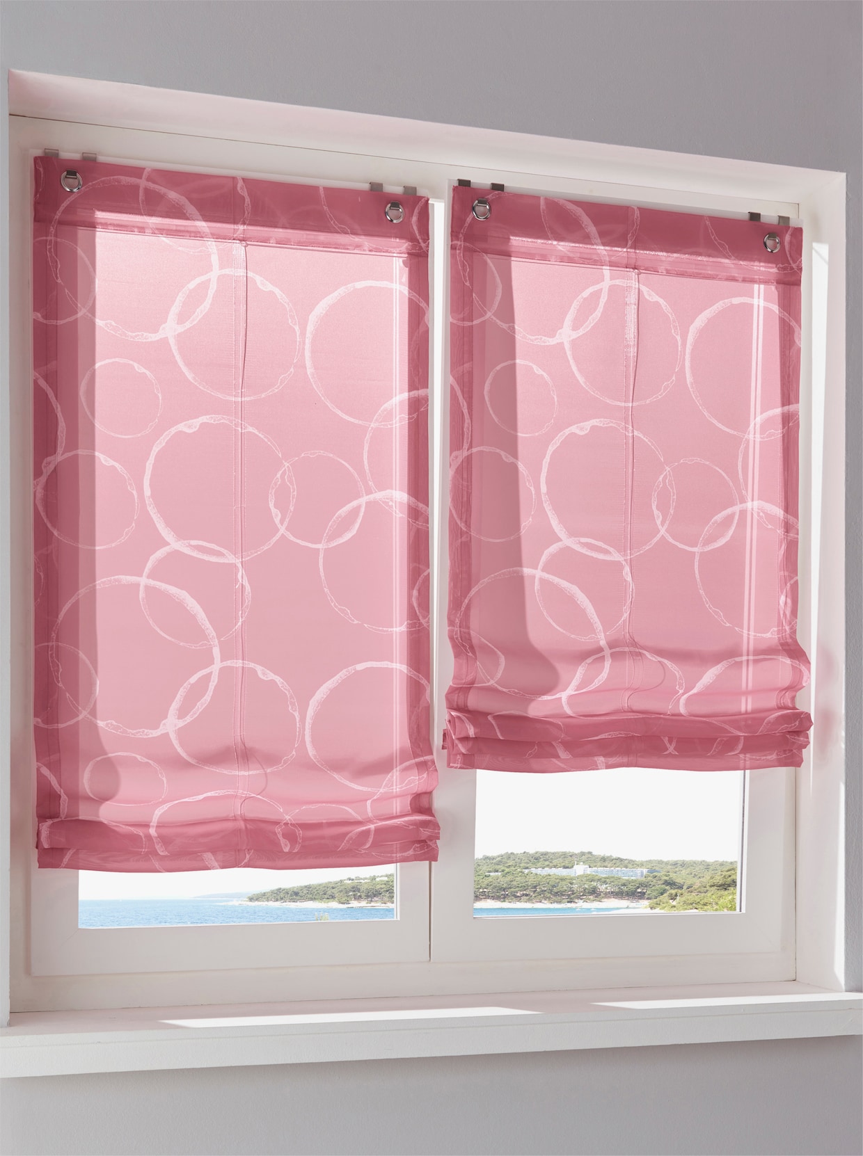 heine home Store bateau - framboise-blanc