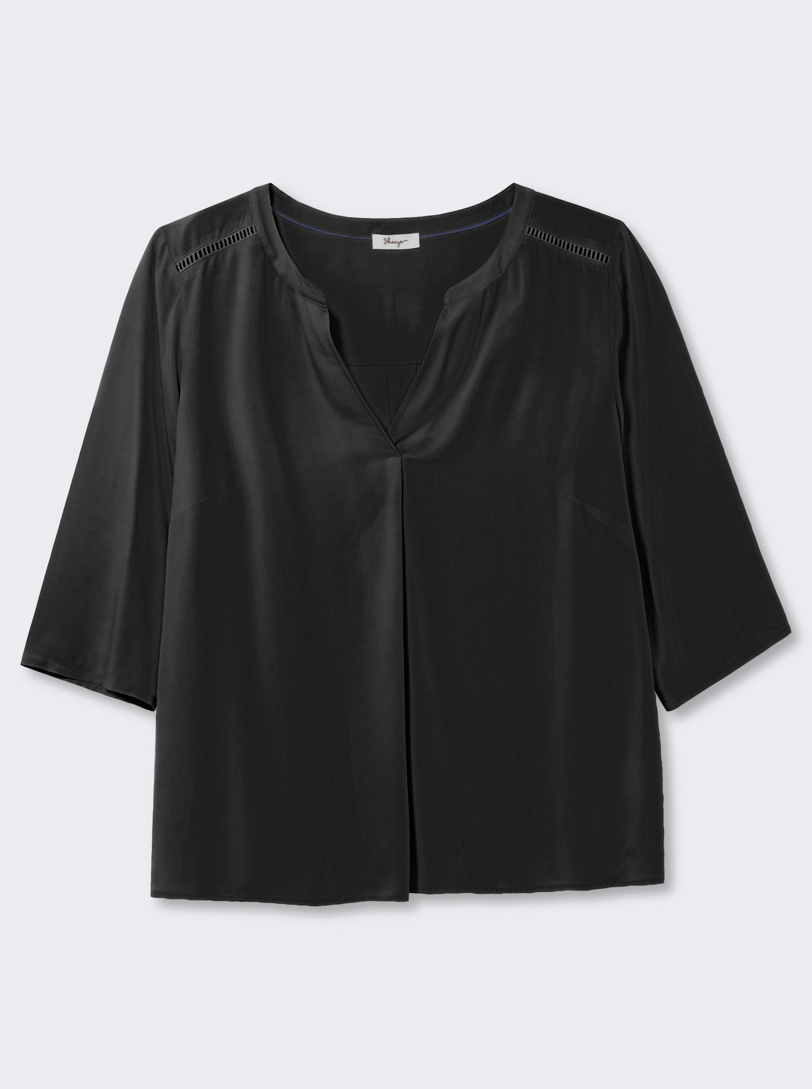 sheego Tunika - schwarz