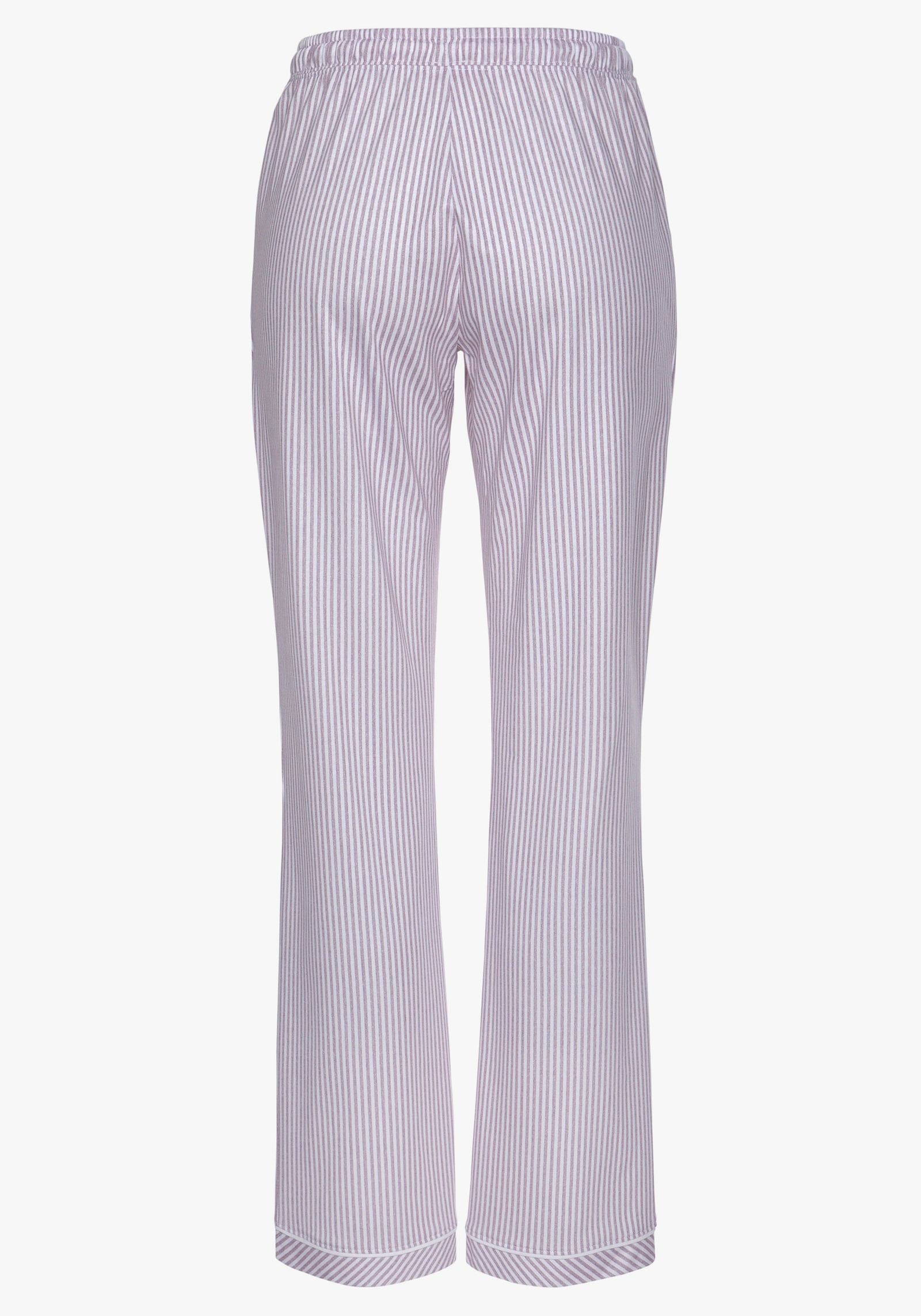 s.Oliver Bas de pyjama - bordeaux à rayures